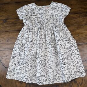 Hanna Andersson Black White Dress